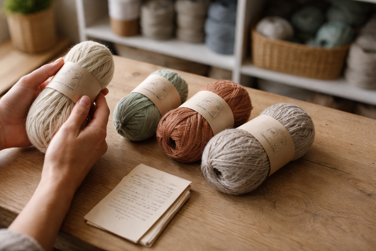 Bæredygtigt garn uden stress: sådan læser du labels i praksis
