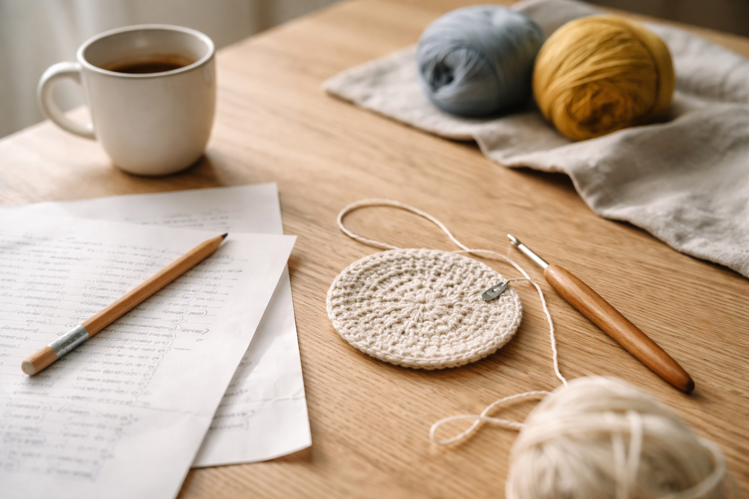 Fra kodesprog til krea-hygge: Sådan knækker du hækleopskrifter