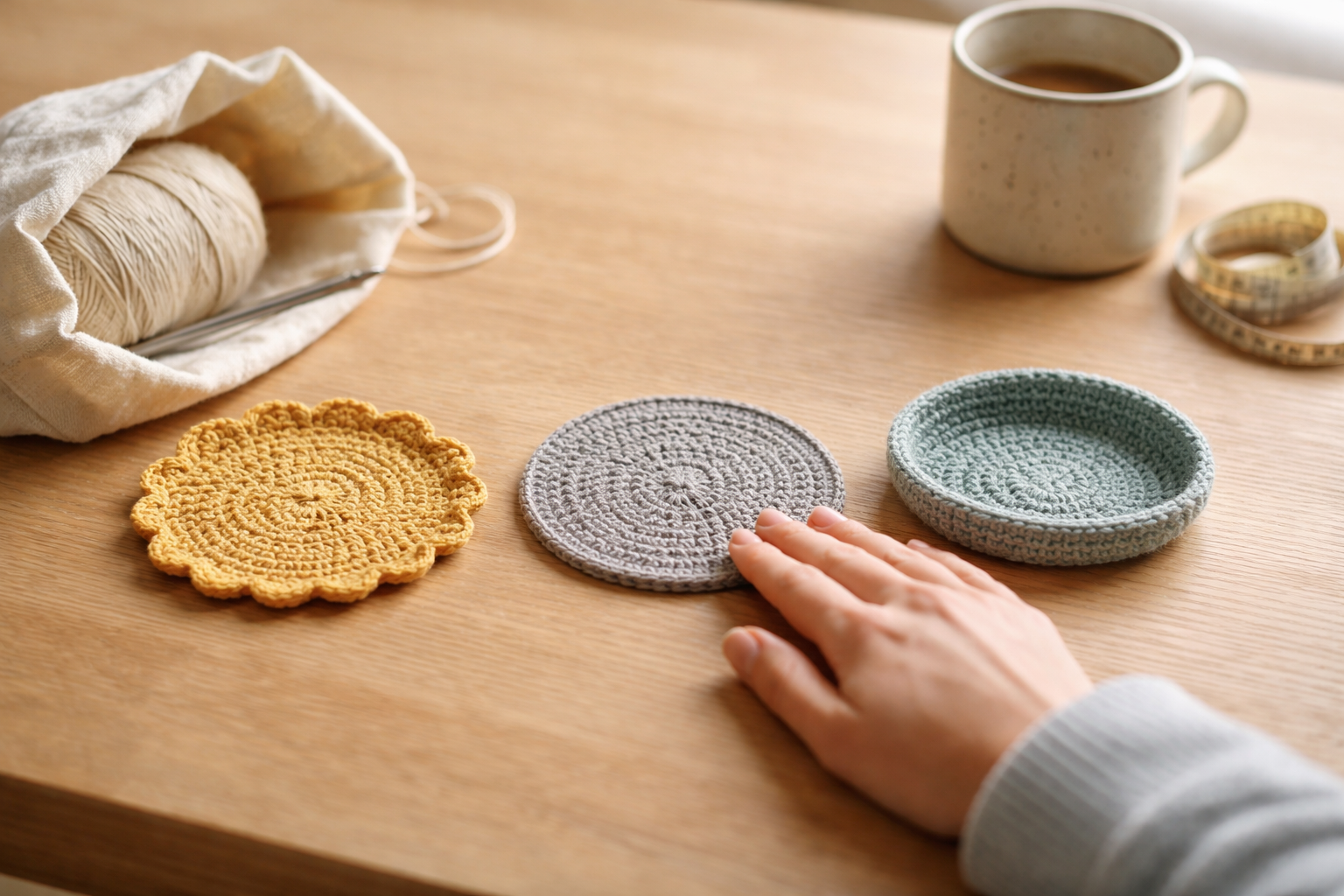 Hæklet cirkel der bølger? Sådan redder du den uden panik