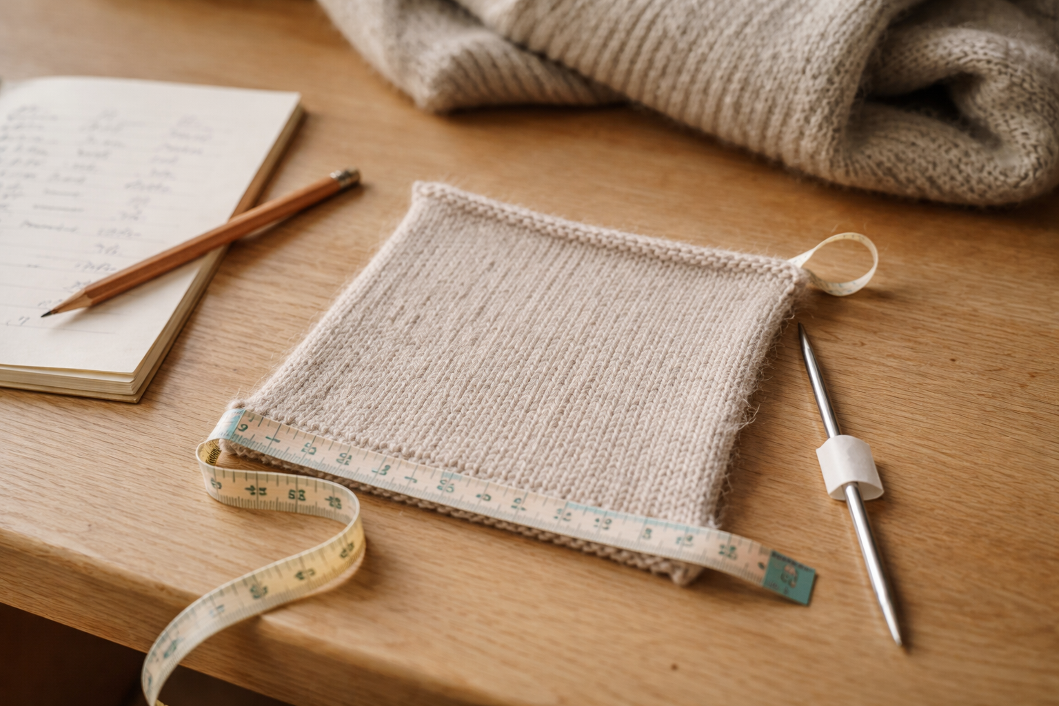 Strikkefasthed uden panik: sådan redder du størrelsen før det går galt